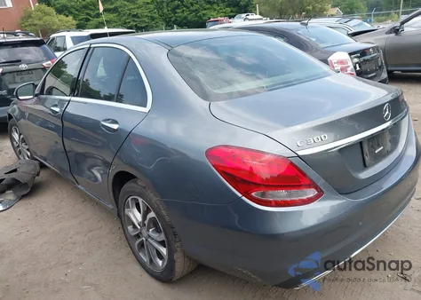 2017 Mercedes-Benz C 300 4Matic/Luxury 4Matic/Sport 4Matic from USA, damaged, VIN 55SWF4KB2HU208715